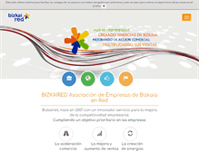 Tablet Screenshot of bizkaired.es
